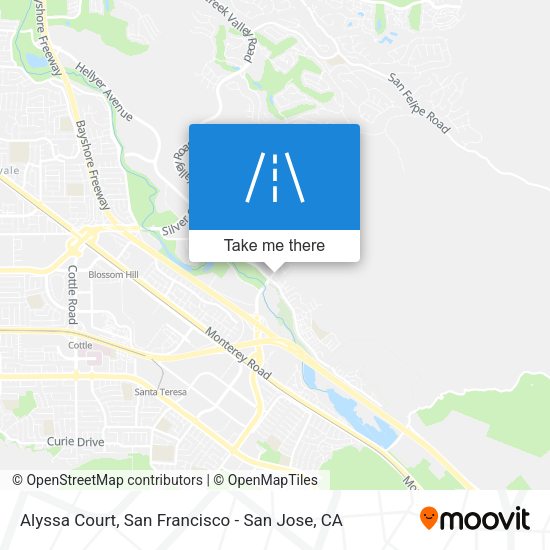 Mapa de Alyssa Court