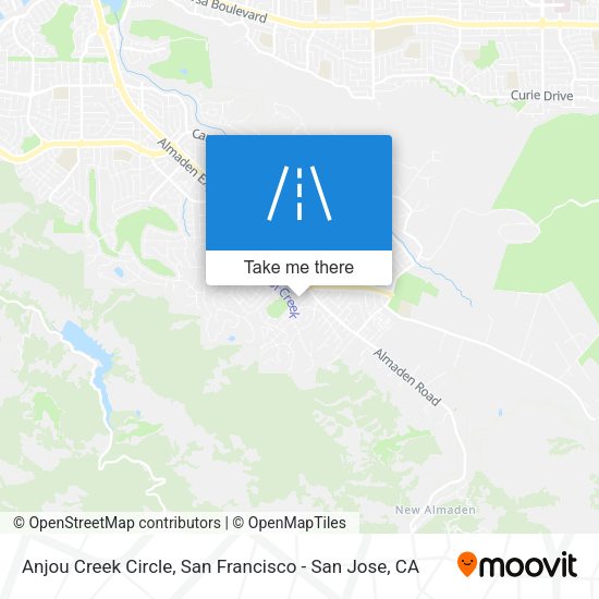 Mapa de Anjou Creek Circle