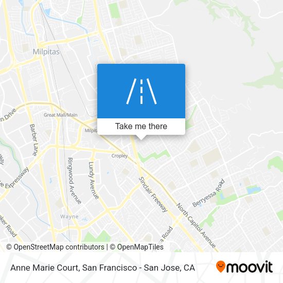 Mapa de Anne Marie Court