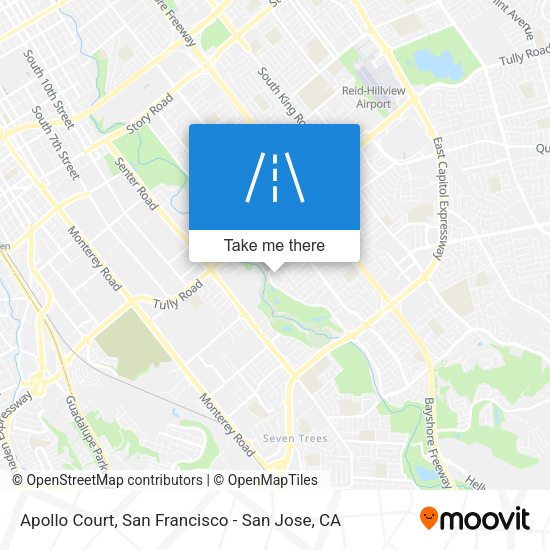 Mapa de Apollo Court