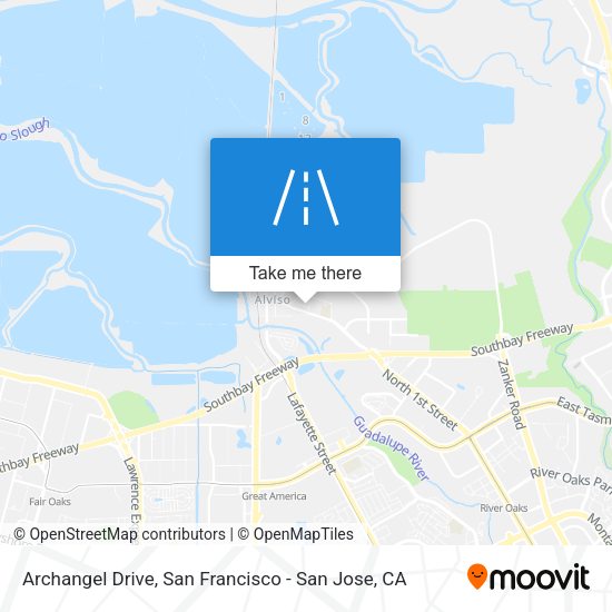 Mapa de Archangel Drive