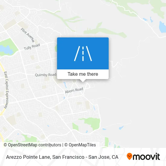 Arezzo Pointe Lane map