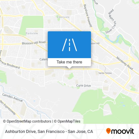 Mapa de Ashburton Drive