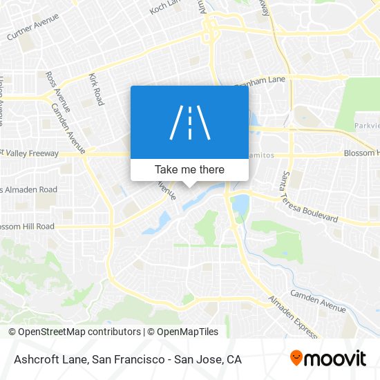 Mapa de Ashcroft Lane