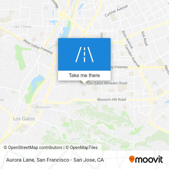 Mapa de Aurora Lane