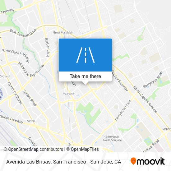 Mapa de Avenida Las Brisas