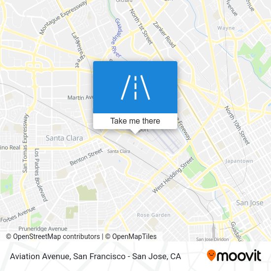 Mapa de Aviation Avenue