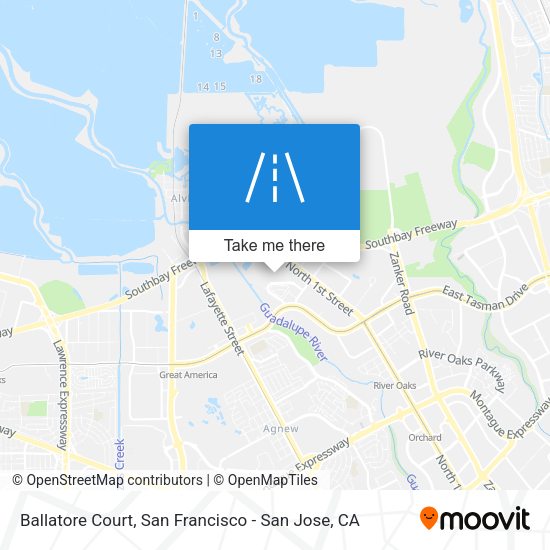 Ballatore Court map