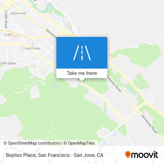 Mapa de Bayliss Place
