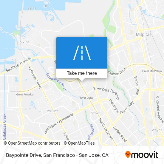 Baypointe Drive map