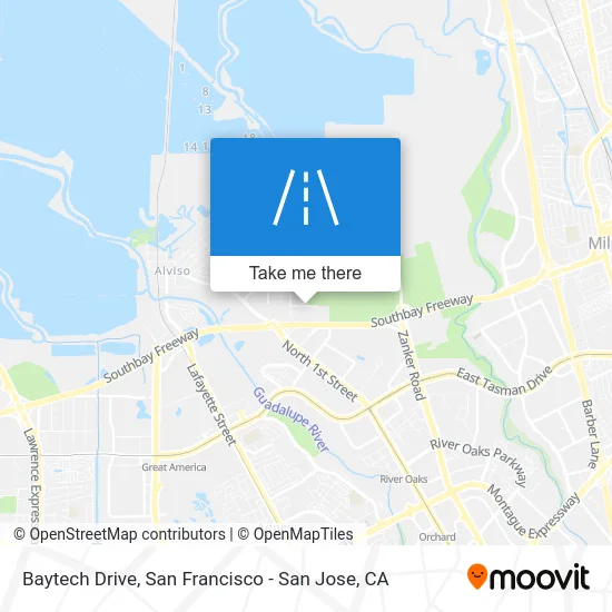 Baytech Drive map