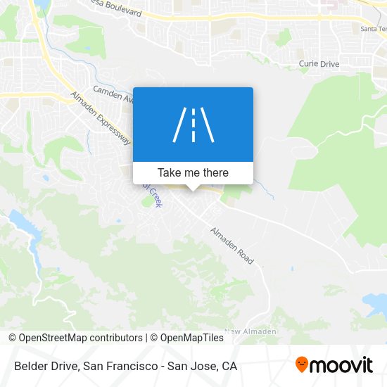 Mapa de Belder Drive