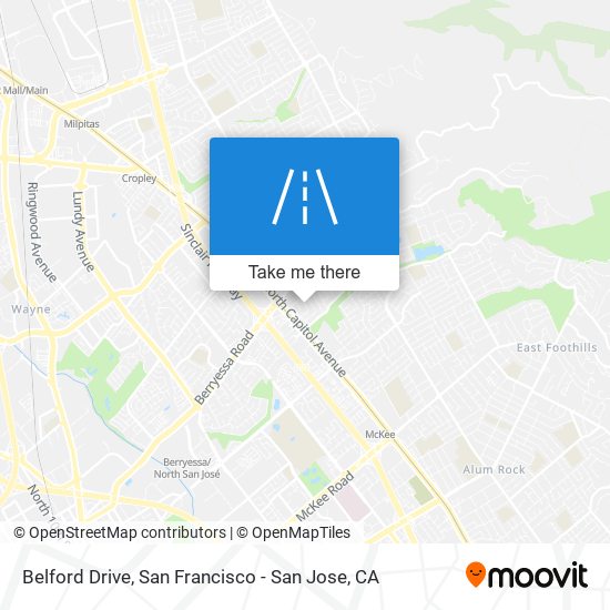 Belford Drive map