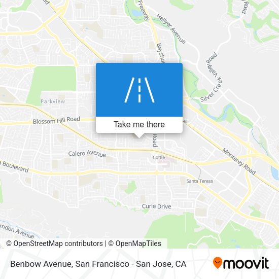 Mapa de Benbow Avenue