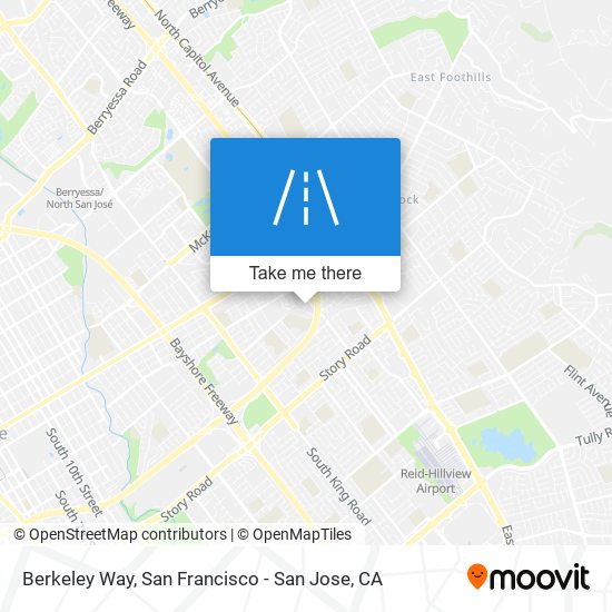 Berkeley Way map