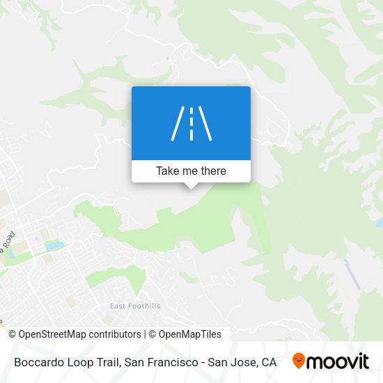 Mapa de Boccardo Loop Trail