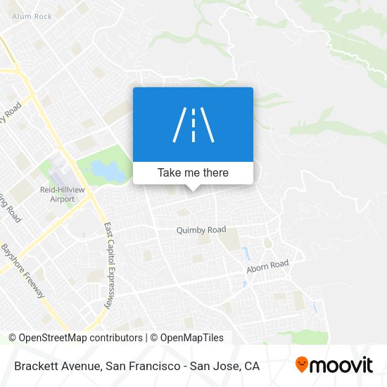 Mapa de Brackett Avenue