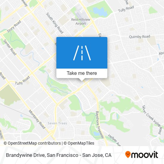 Brandywine Drive map