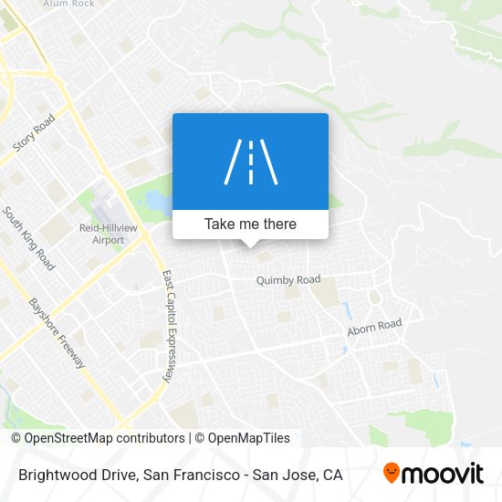 Mapa de Brightwood Drive