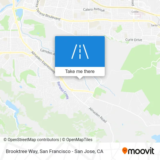 Brooktree Way map
