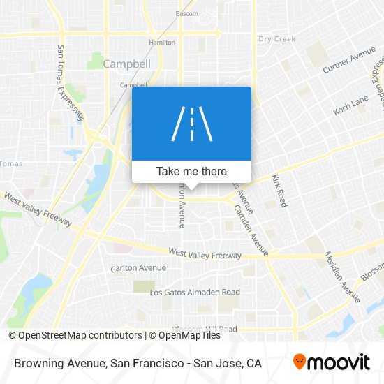 Mapa de Browning Avenue