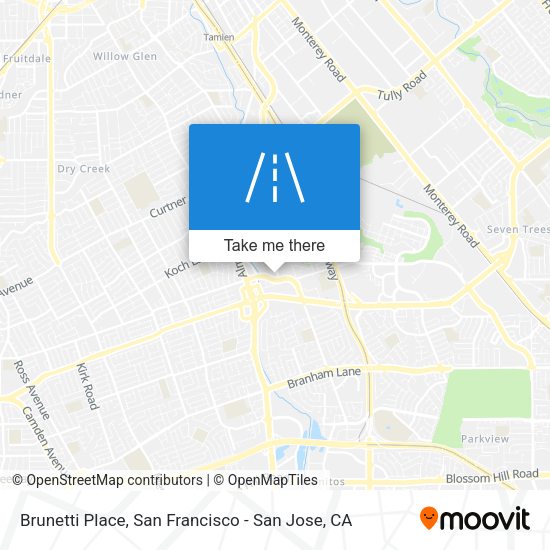 Mapa de Brunetti Place