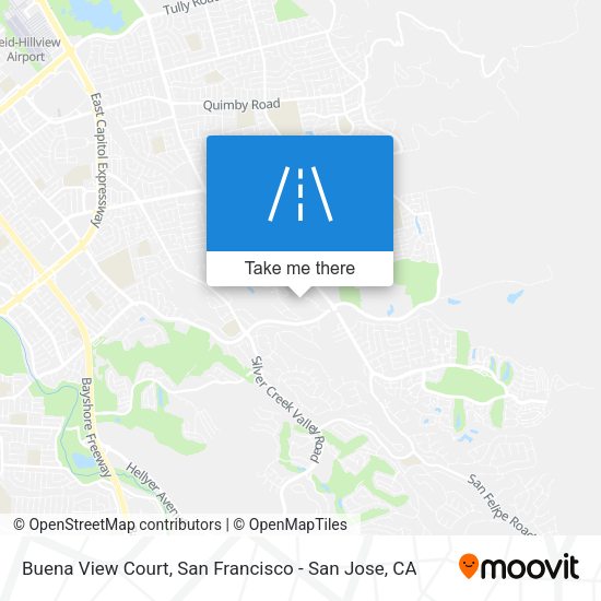 Mapa de Buena View Court