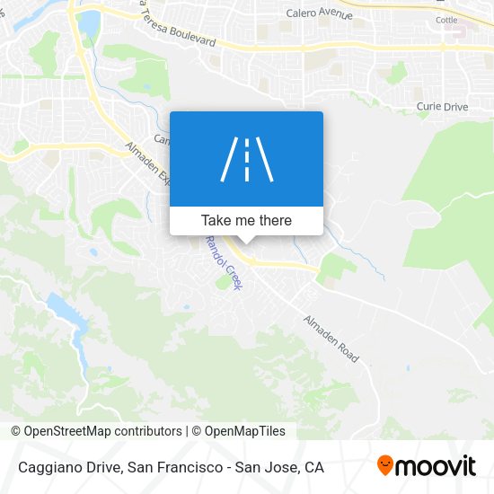 Mapa de Caggiano Drive