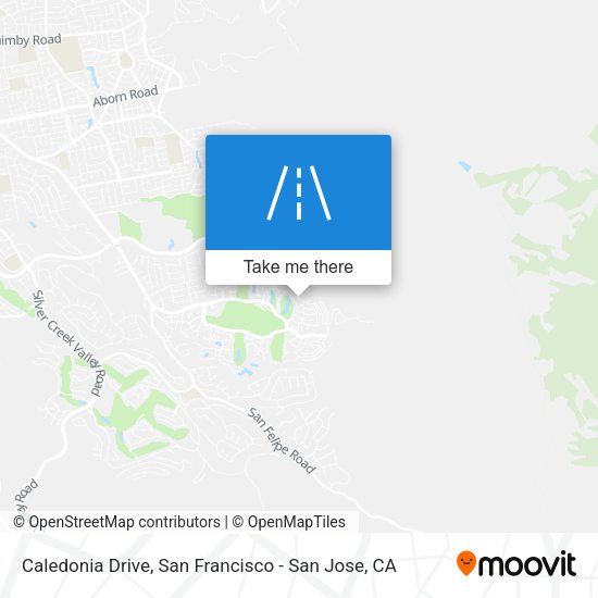 Mapa de Caledonia Drive