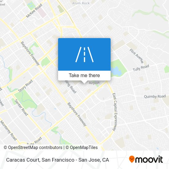 Mapa de Caracas Court