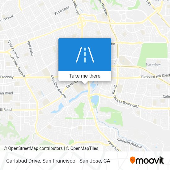 Mapa de Carlsbad Drive
