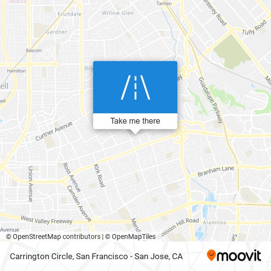 Mapa de Carrington Circle