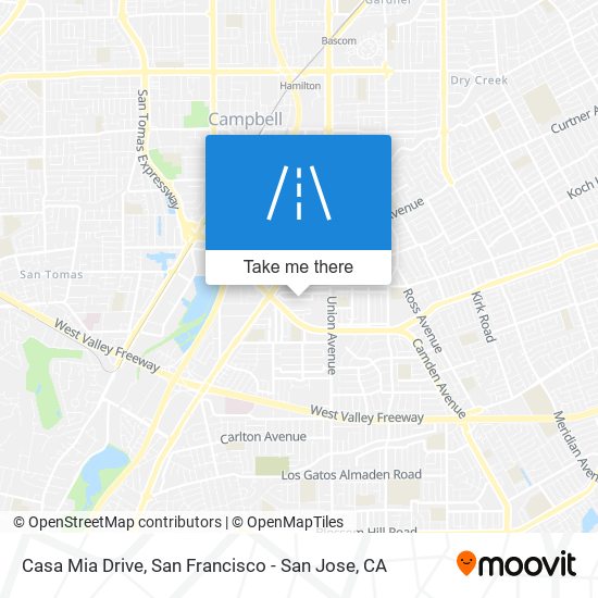 Casa Mia Drive map