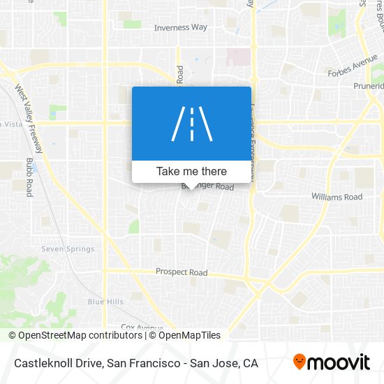 Castleknoll Drive map