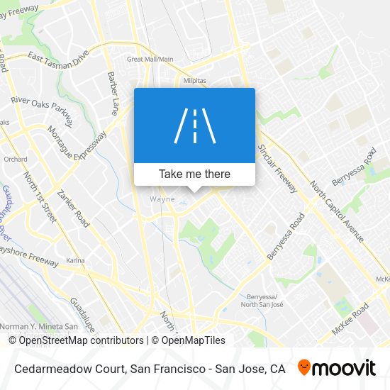 Mapa de Cedarmeadow Court