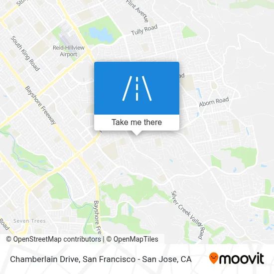 Chamberlain Drive map