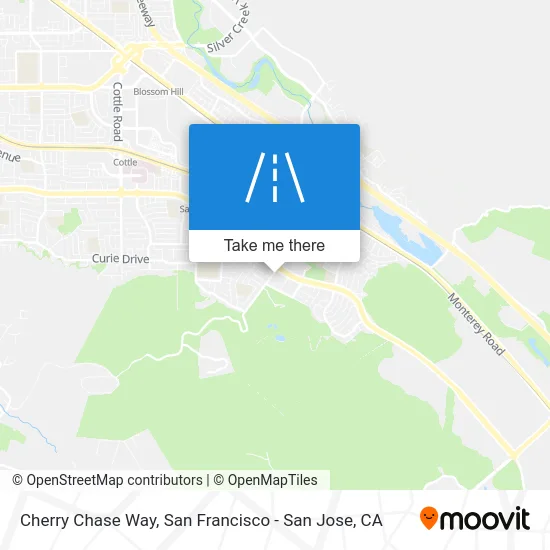 Cherry Chase Way map