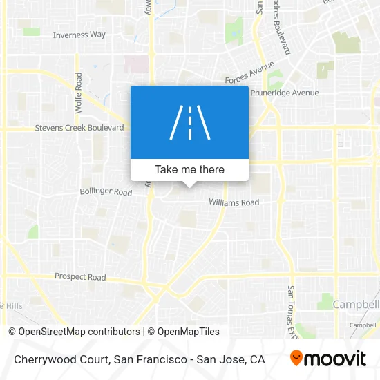 Cherrywood Court map