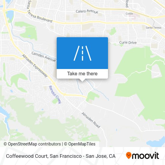 Mapa de Coffeewood Court