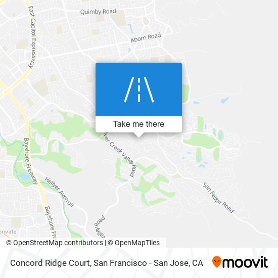 Concord Ridge Court map