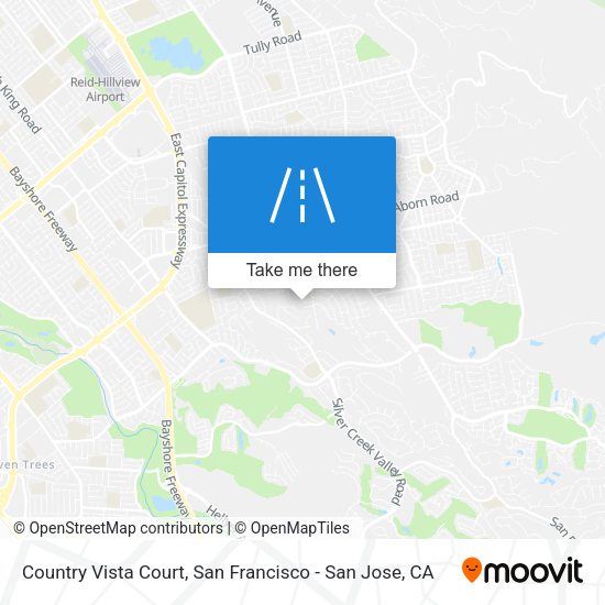 Country Vista Court map