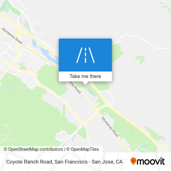 Coyote Ranch Road map