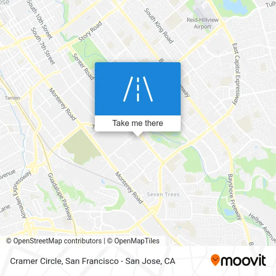 Cramer Circle map