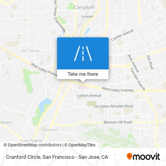 Mapa de Cranford Circle