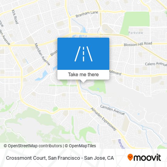 Crossmont Court map