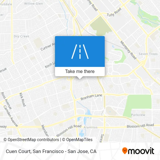 Cuen Court map