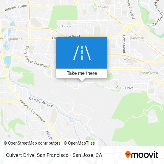 Mapa de Culvert Drive