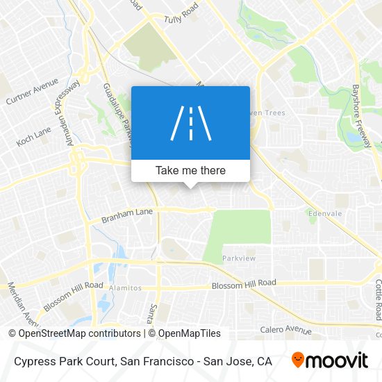 Mapa de Cypress Park Court