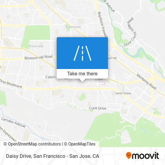 Mapa de Daisy Drive