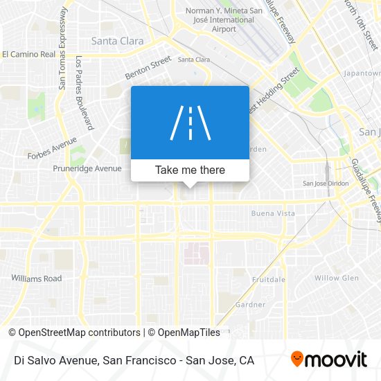 Mapa de Di Salvo Avenue